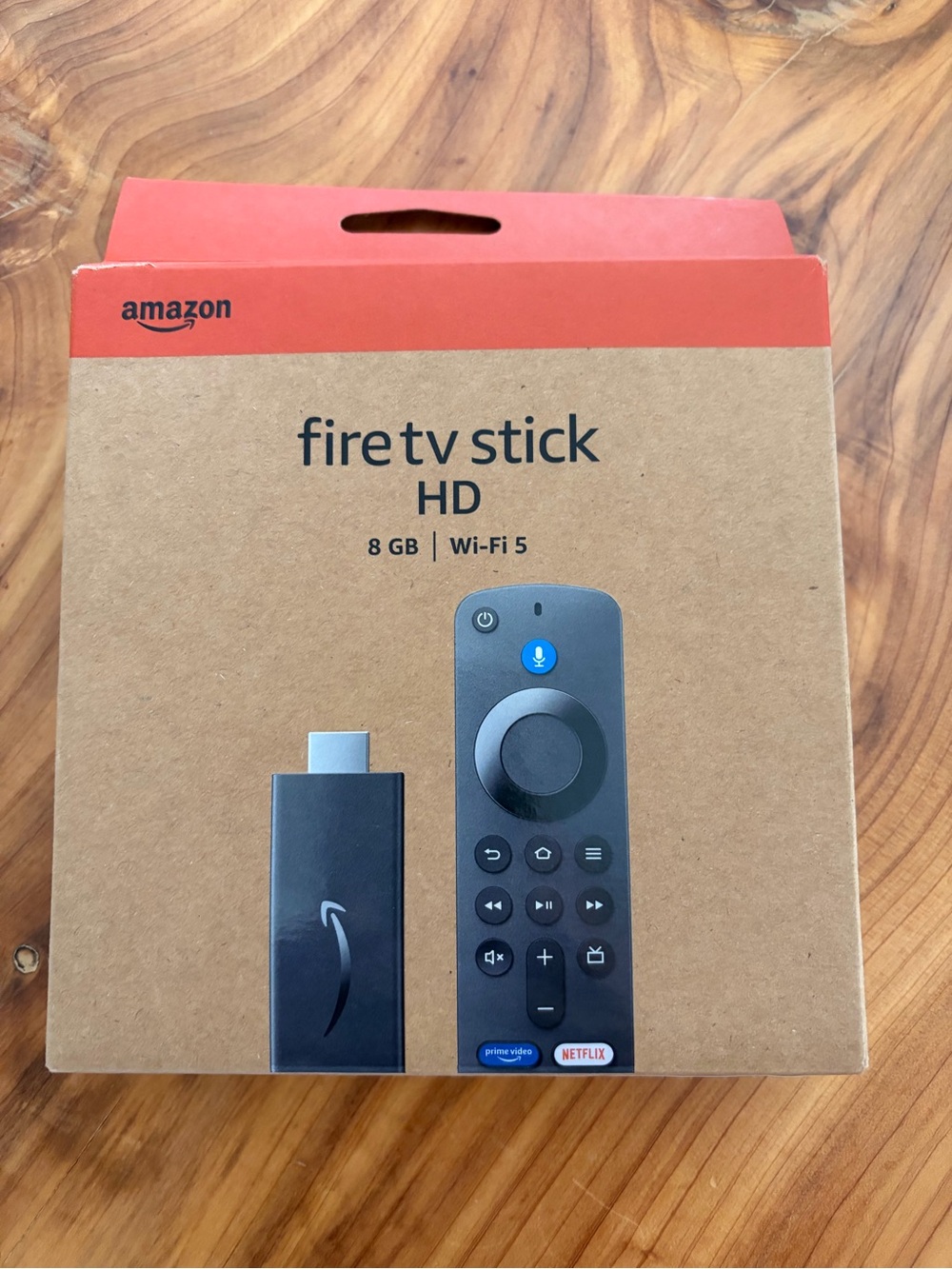 Amazon Fire TV Stick HD – Black with Orange Accent
